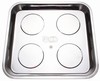 Magnet-Haftschale, Inox