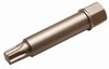 Bit T50x64 mm mit 12 mm Aussensechskant, mit Kugel